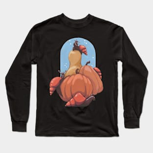 Are there snails on our pumpkins? Long Sleeve T-Shirt
